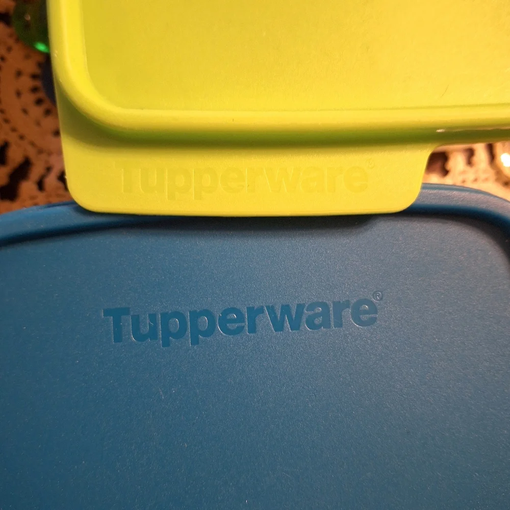 Tupperware Colorful Lunch & Snack Sets (3)